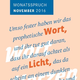  Monatsspruch November