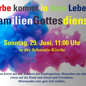  Familiengottesdienst vor den Sommerferien
